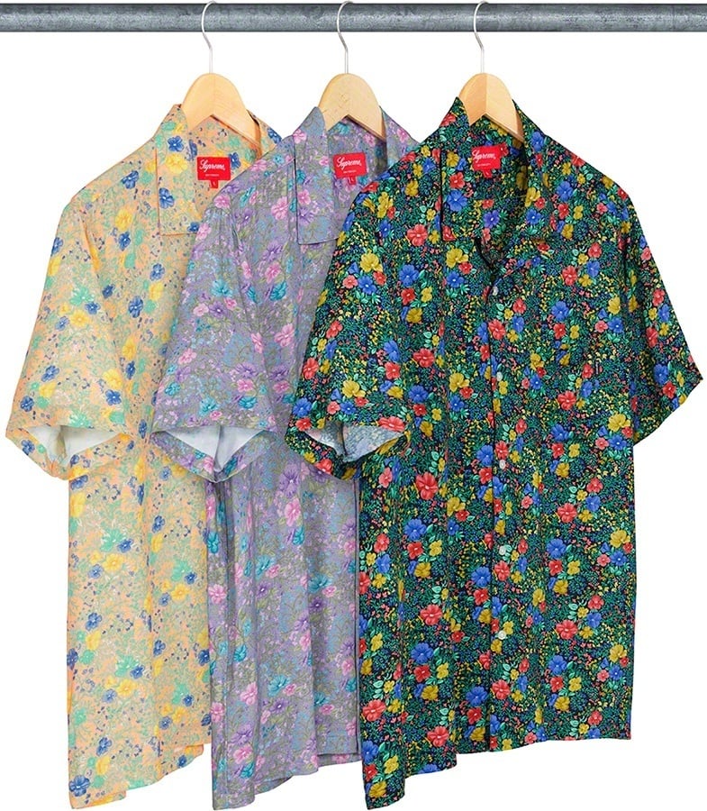 Mini Floral Rayon S/S Shirt